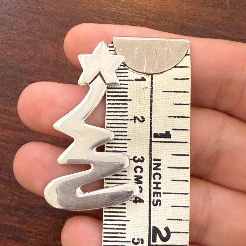 Signed Silpada Solid Sterling Silver Christmas Tr… - image 4